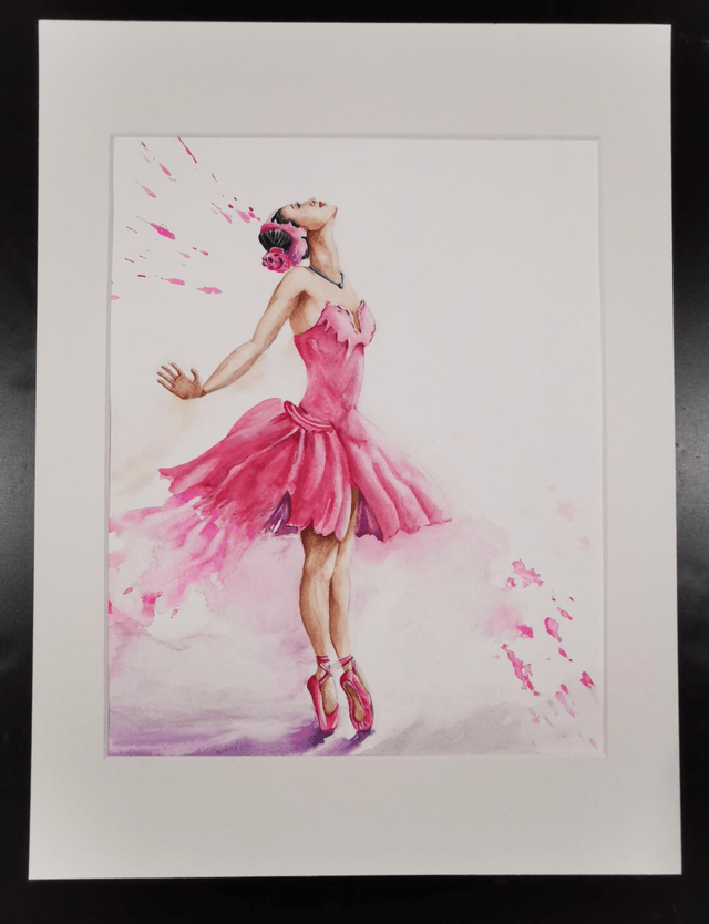 Ballerine rose Opéra 